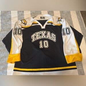 NAHL Hockey Jersey Mens SZ 54 Pro TEXAS #10 Searfoss
